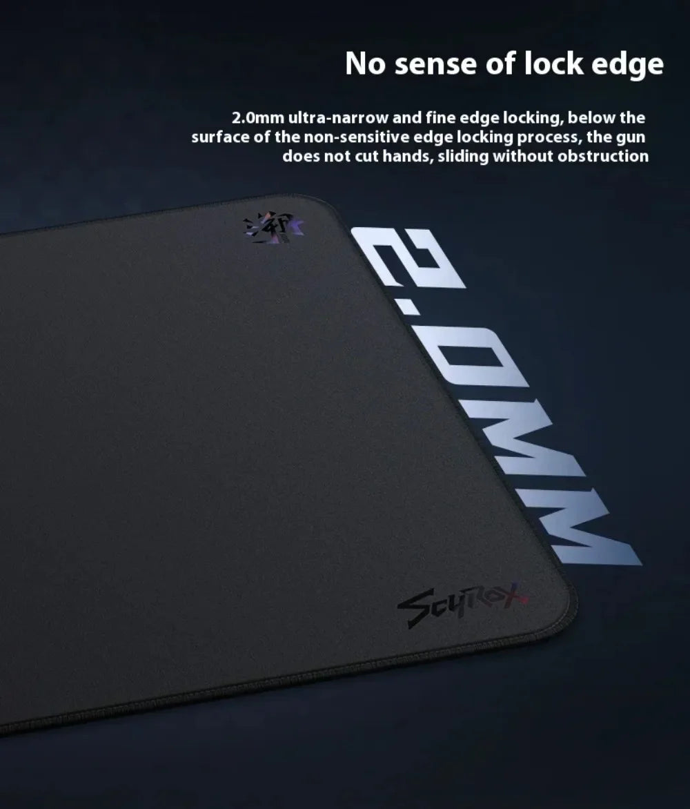 Scyrox SOSU Mousepad Surface Foam Moisture-Resistant Controlled Exquisite Thin E-sports Gaming Mouse Pad PC Accessories