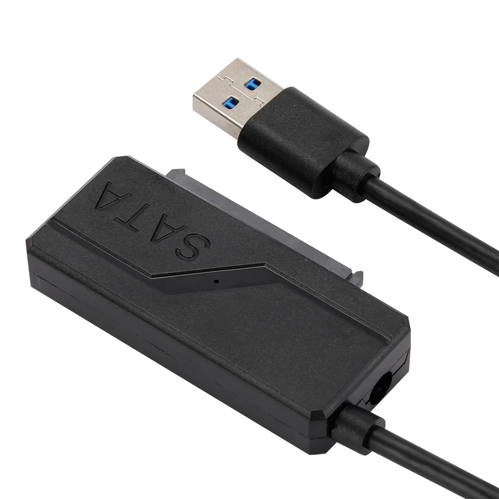 Sata to USB 3.0 Adapter Cable USB To SATA 3 Cable Support 22 Pin 2.5 3.5 Inch External HDD SSD Hard Disk Computer Connector Fit