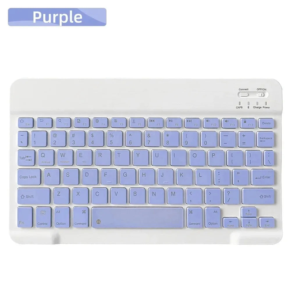 Tablet Wireless 10inch Keyboard For iOS Android Windows For iPad Huawei Samsung Teclado Bluetooth-compatible Keyboard and Mouse