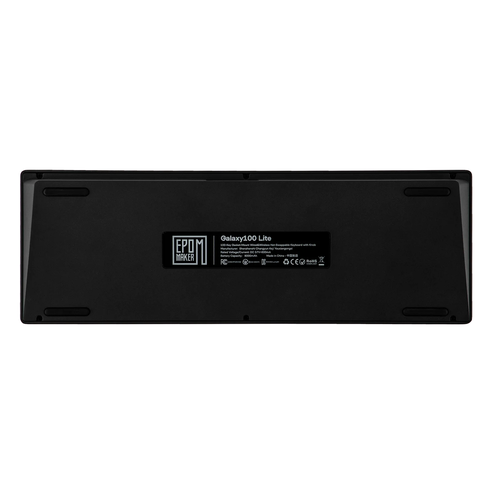 EPOMAKER Galaxy100 Lite QMK/VIA 96% ANSI US Layout Wired/2.4GHz/BT Wireless 1800 Aluminum Mechanical Keyboard 8000mAh Battery