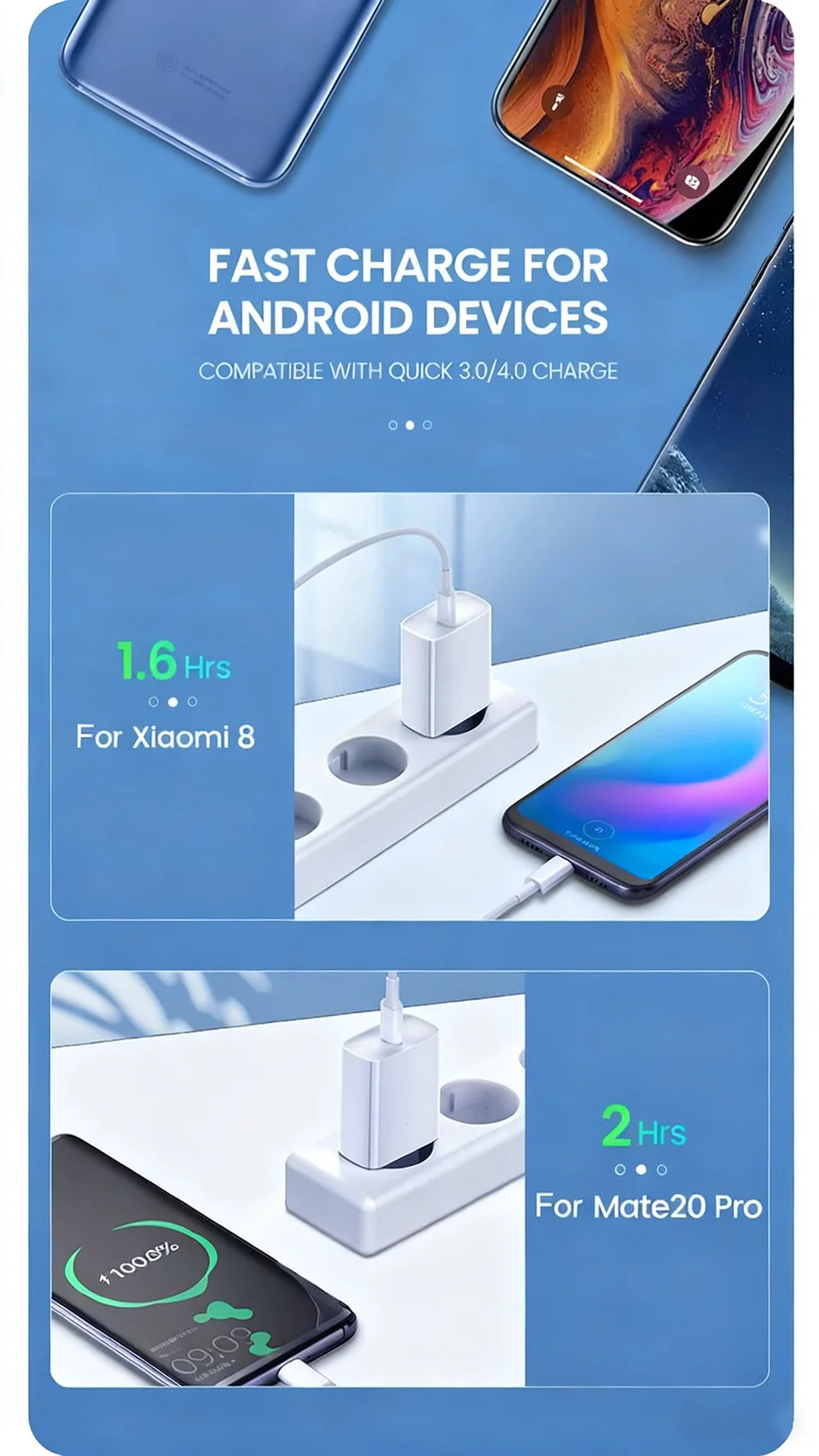 PD 40W Type C Charger Fast Charging Adapter For iPhone 17 13 11 12 14 15 16 Pro Max Plus  Charger USB-C Type C Cable