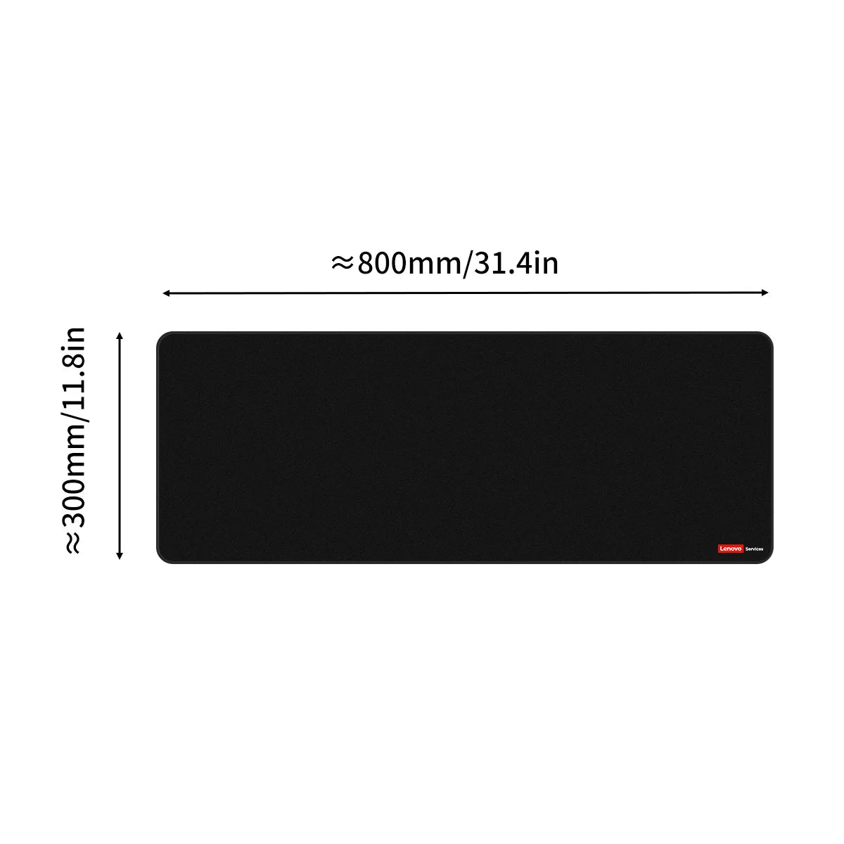 Lenovo E-Sports Gaming Extra-Thick Gaming Mouse Pad Portable Office Keyboard Desk Protector Computer Stain-Resistant Desk Pad