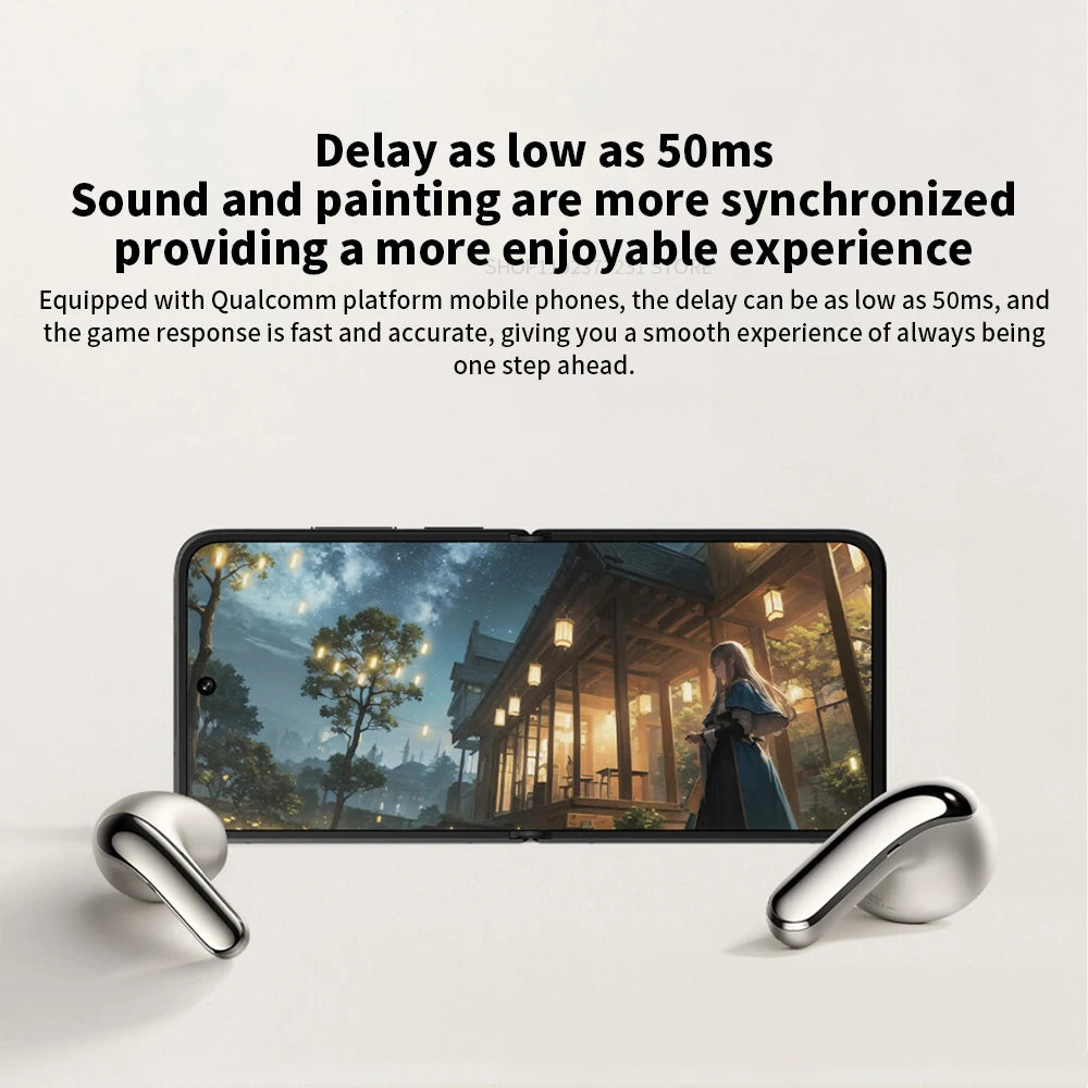 Original Xiaomi Buds 5 Earphone TWS AI Active Noise Cancelling HiFi Wireless Bluetooth Sound Recording Headphone Lossless Audio