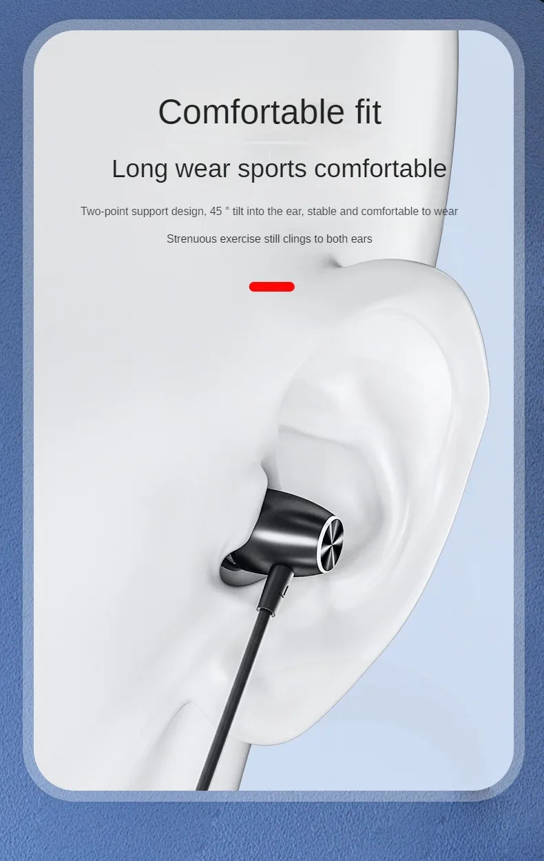 Lenovo Bluetooth Earphones HE05XII Wireless Earbuds Magnetic Neckband Earphone Waterproof Sport Headset Mic Noise Cancelling