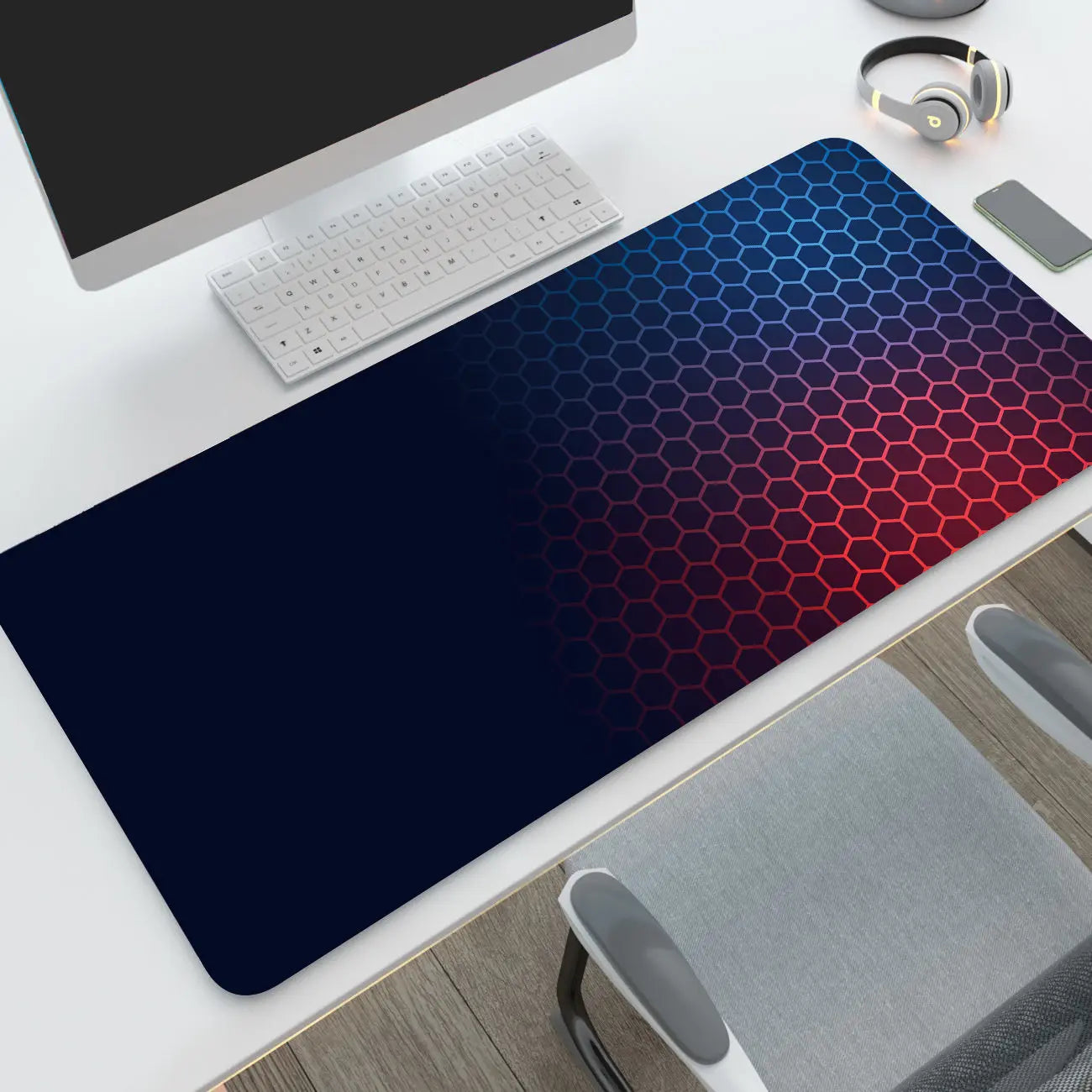 Hexagon Mousepad Computer New XXL MousePads Keyboard Pad Mouse Mat Esport Gamer Office Carpet Table Mat Desktop Rubber Mouse Pad