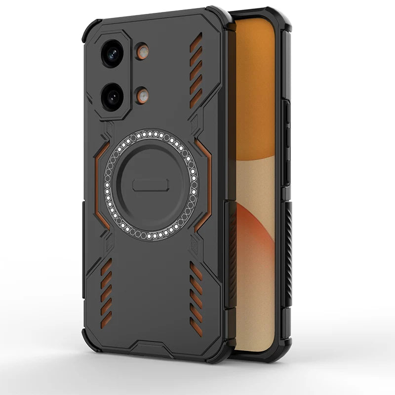 Phone Bag Case for Xiaomi POCO X8 Pro MAX M8 Pro X7 Pocox8 Xiao Mi X8 Magnetic Shockproof Protection Back Cover Cases