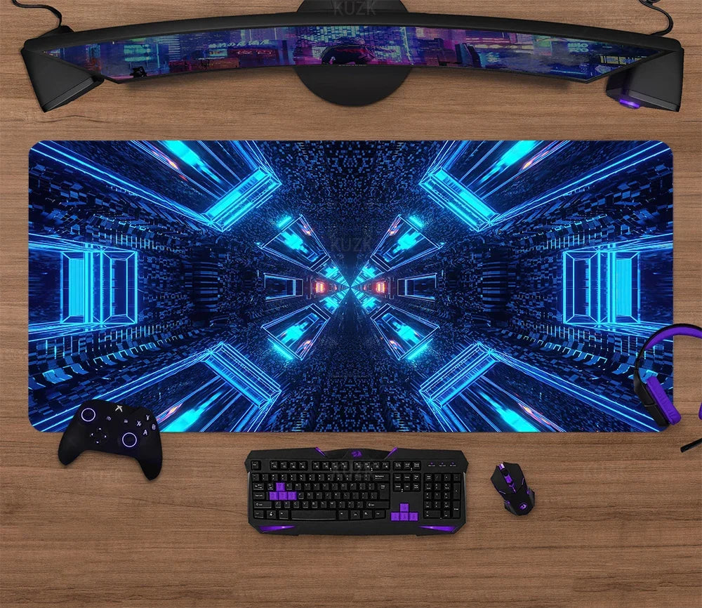 Gaming Mouse Pad Mousepad Gamer Desk Mat Large Keyboard Pad Xll Carpet Computer Table Surface For Accessories Xl Ped Mauspad - WinSupport Tech