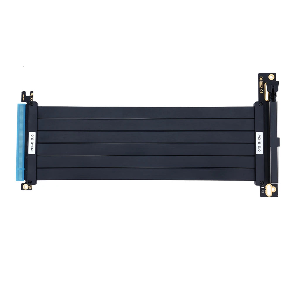 PCIe 3.0 X16 High-Speed Flexible GPU Extension Cable – 90° Adapter