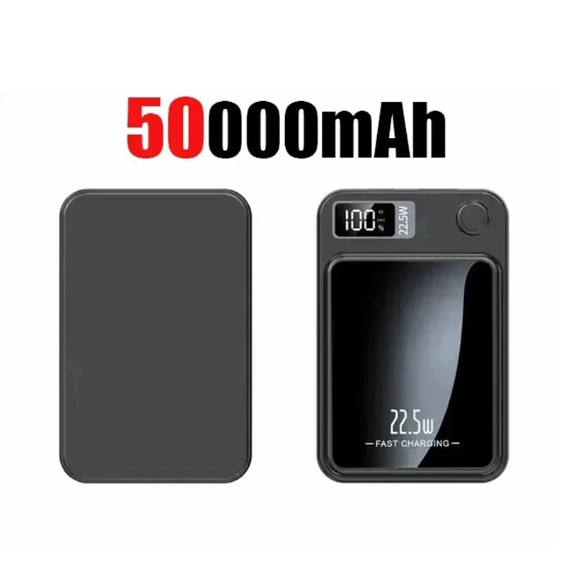 Magnetic Wireless Power Bank 200000mAh 22.5W Fast Charging External Battery Charger For Huawei Samsung iPhone PD 20W Powerbank