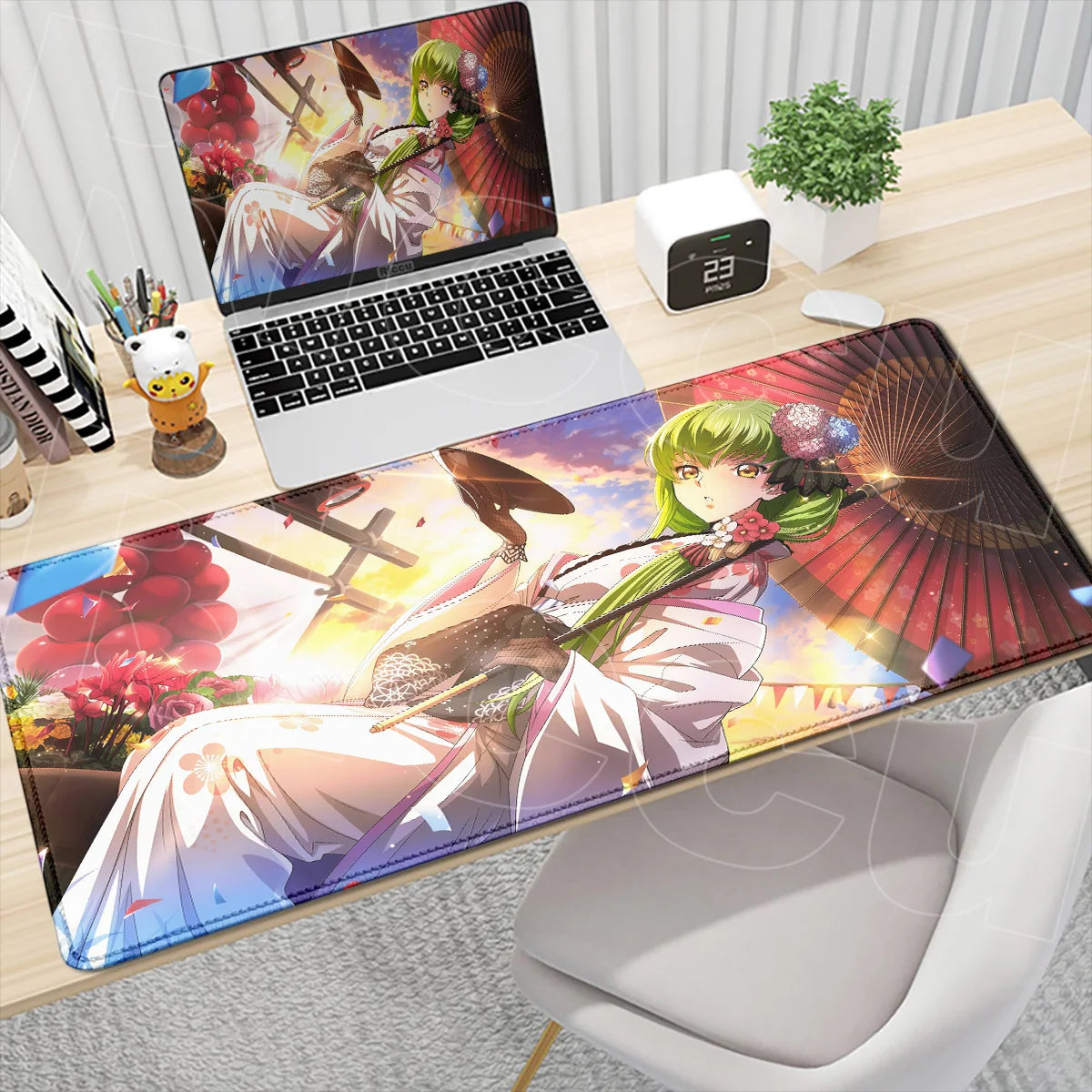 Code Geass Desk Mouse Pad XXL HD Printing Laptop Keyboard Mat Table Protector Carpet PC Gaming Accessories Lelouch CC Pretty Rug