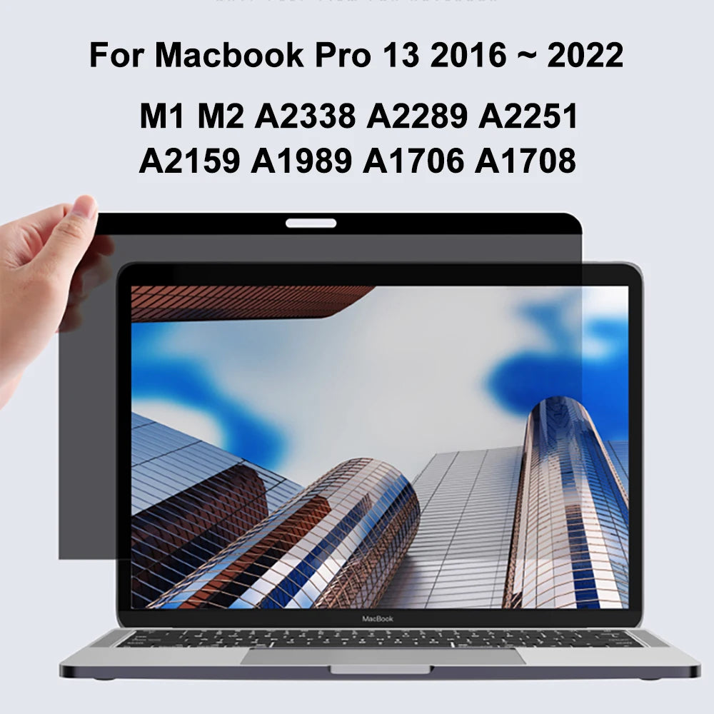 Magnetic Anti-peeping Screen Protector Film For Macbook Air 13 15 M2 M3 M4 M5 Pro 14 16 NEO Anti-peek Anti-spy Privacy Filter
