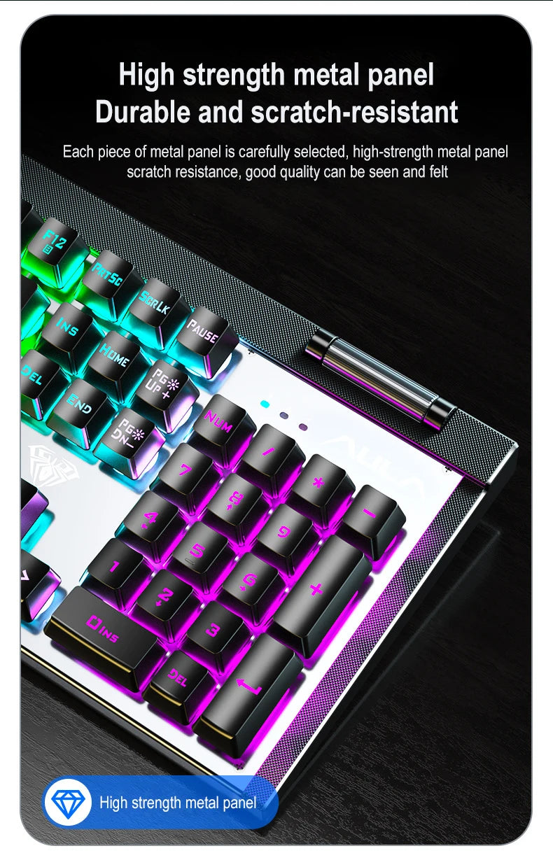 T610 Wireless Keyboard & Mouse Combo Rechargeable Notebook, Desktop Office, Home Gaming, E-sports Keyboard & Mouse