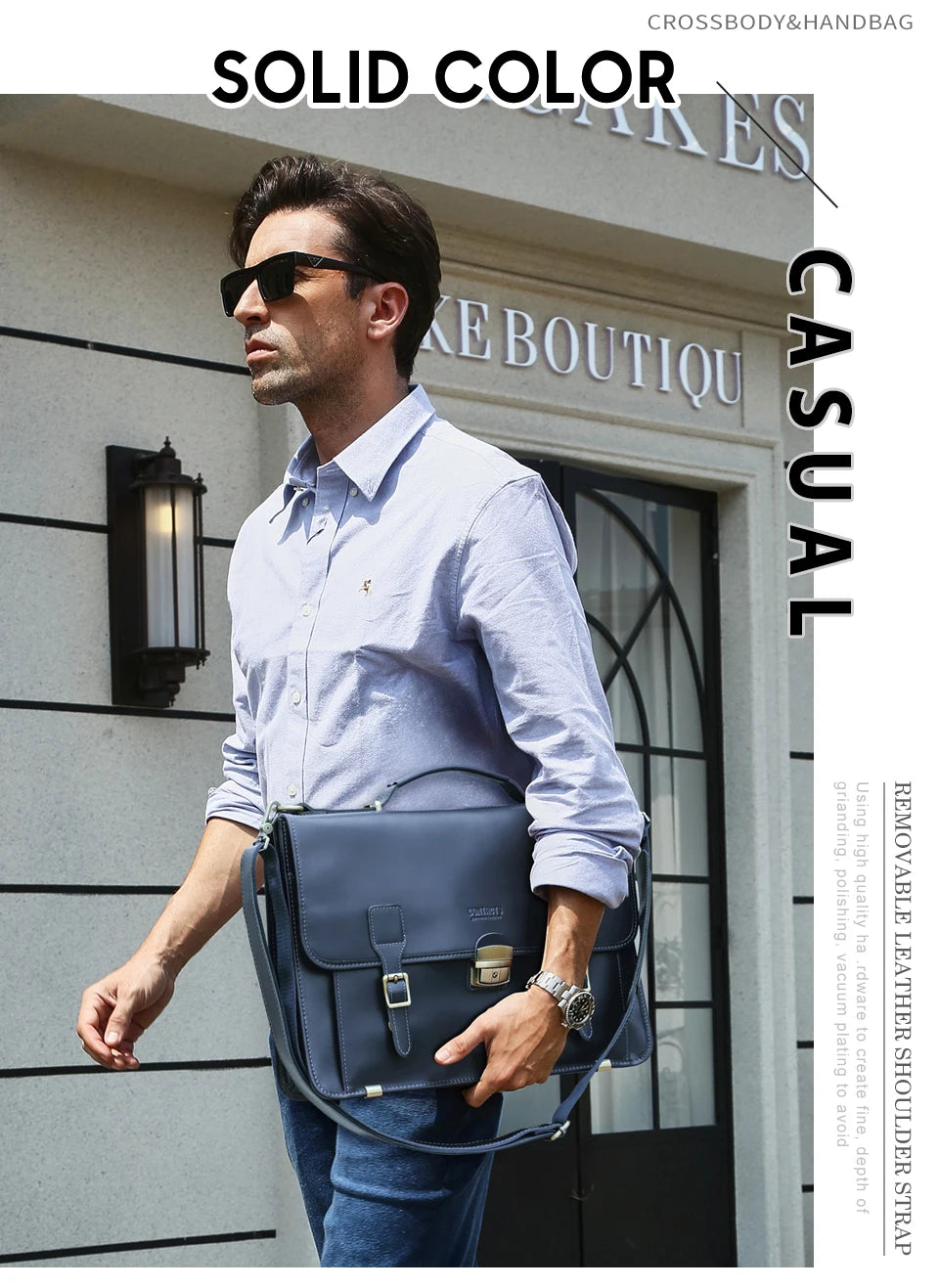 CONTACT'S Genuine Leather Business Bags for Men High Quality Briefcase Office Bag Male Tote Laptop Bags Portfolio Bag Document