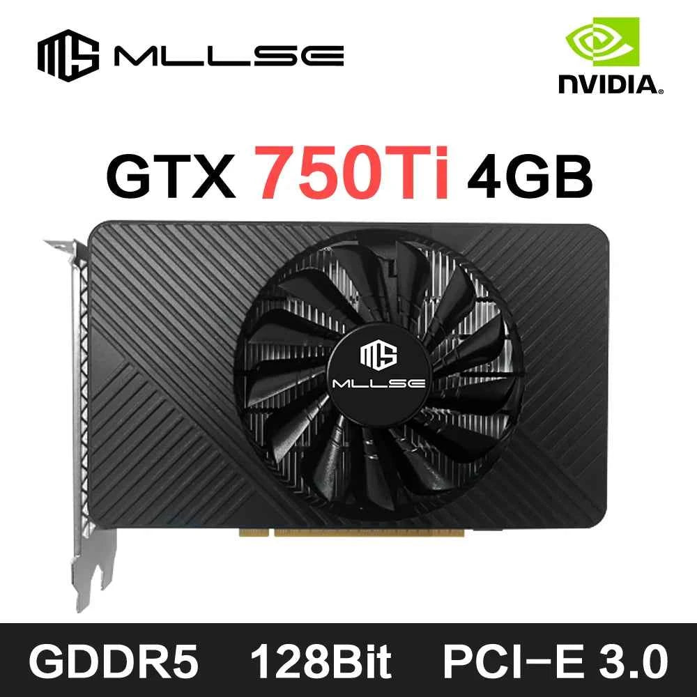 MLLSE GTX 750 / GTX 750Ti 4GB Graphics Card – GDDR5, PCIe 3.0x16