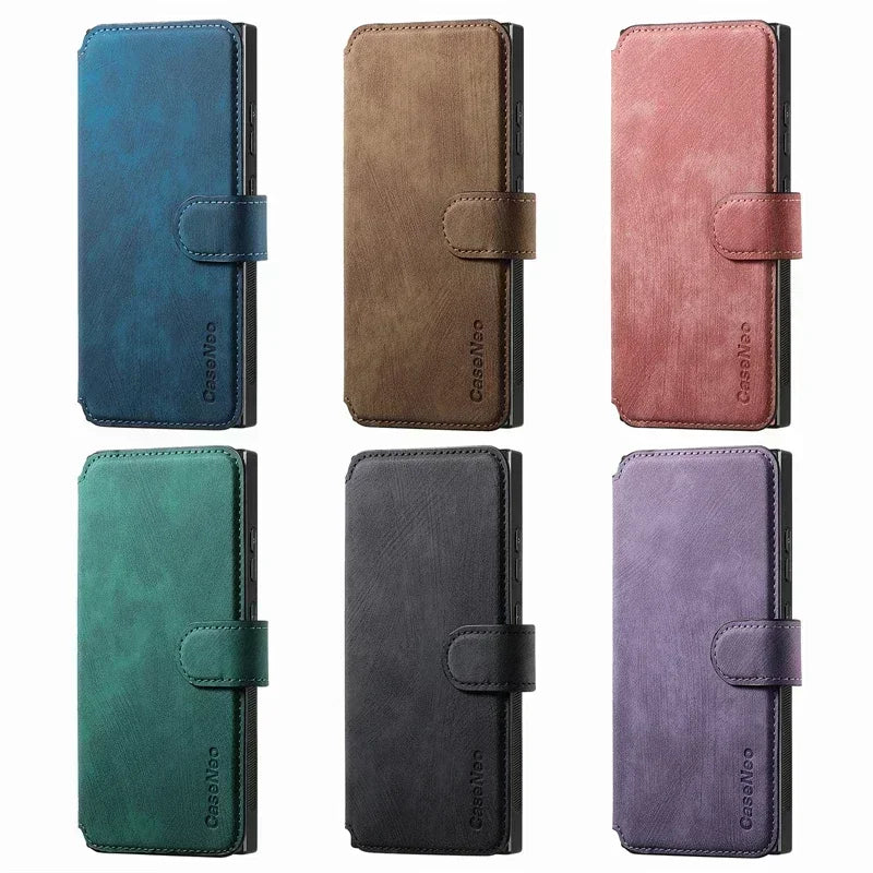 Magnetic 2 In 1 Detachable Flip Card Wallet Case For Magsafe Samsung Galaxy S26 S25 S24 S23 FE S22 S21 Ultra Note20 Plus A56 A36