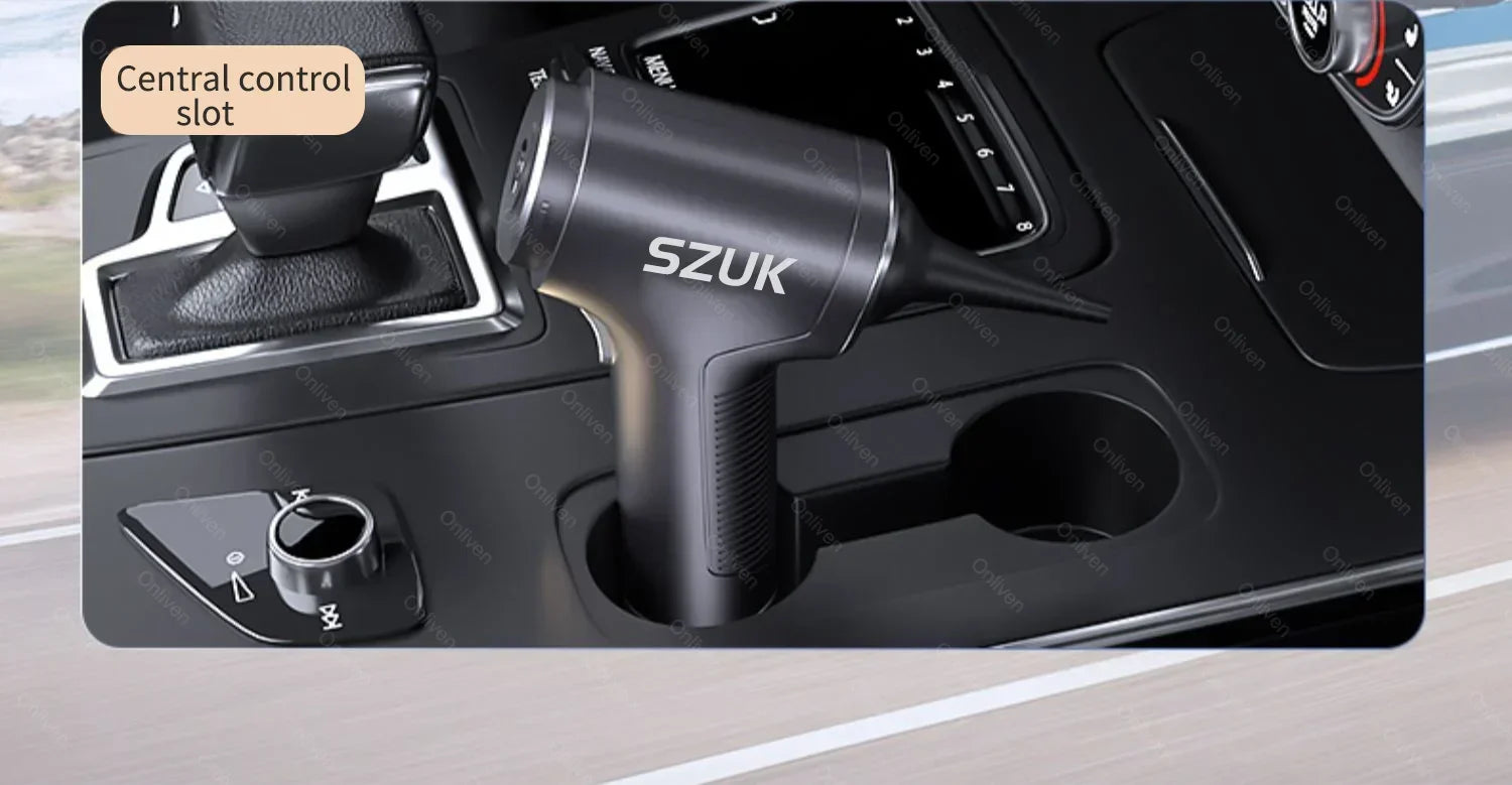 SZUK 17000PA Powerful Vacuum Cleaner Mini Cordless Portable Car Vacuum Cleaner for Home Appliance Handheld Blower Car Cleaner