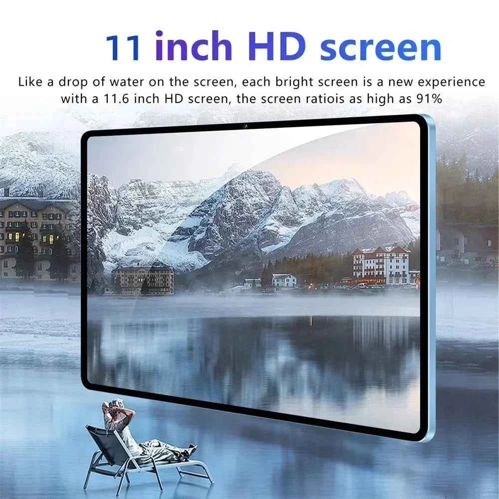 2026 New Original Pad 16 PRO Snapdragon 8Gen3 Android Tablet 16 11Inch Hd 24Gb+2Tb 20000 Mah 5g DualSim Bluetooth Wifi TabletsPc