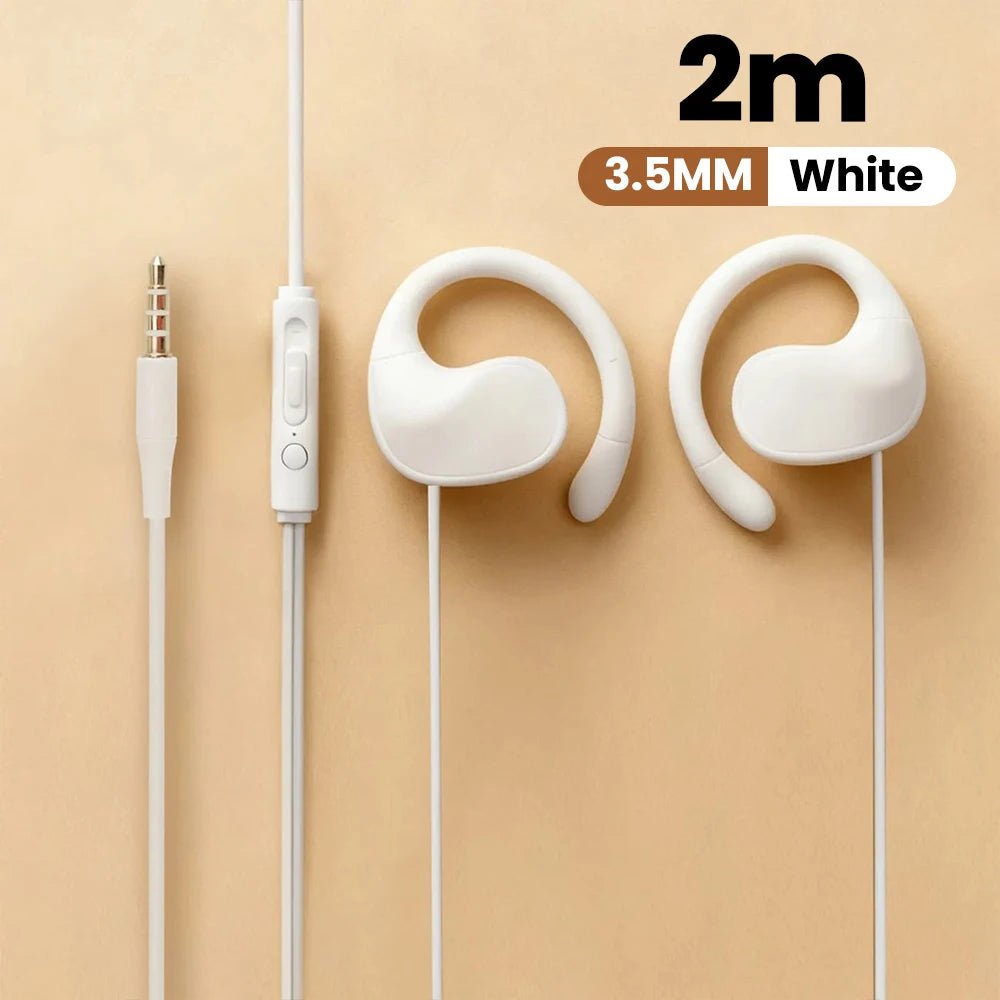 Type C Wired Over-Ear Headphones With Microphone for Music 3.5mm Digital Audio Headphones Not In-ear Type