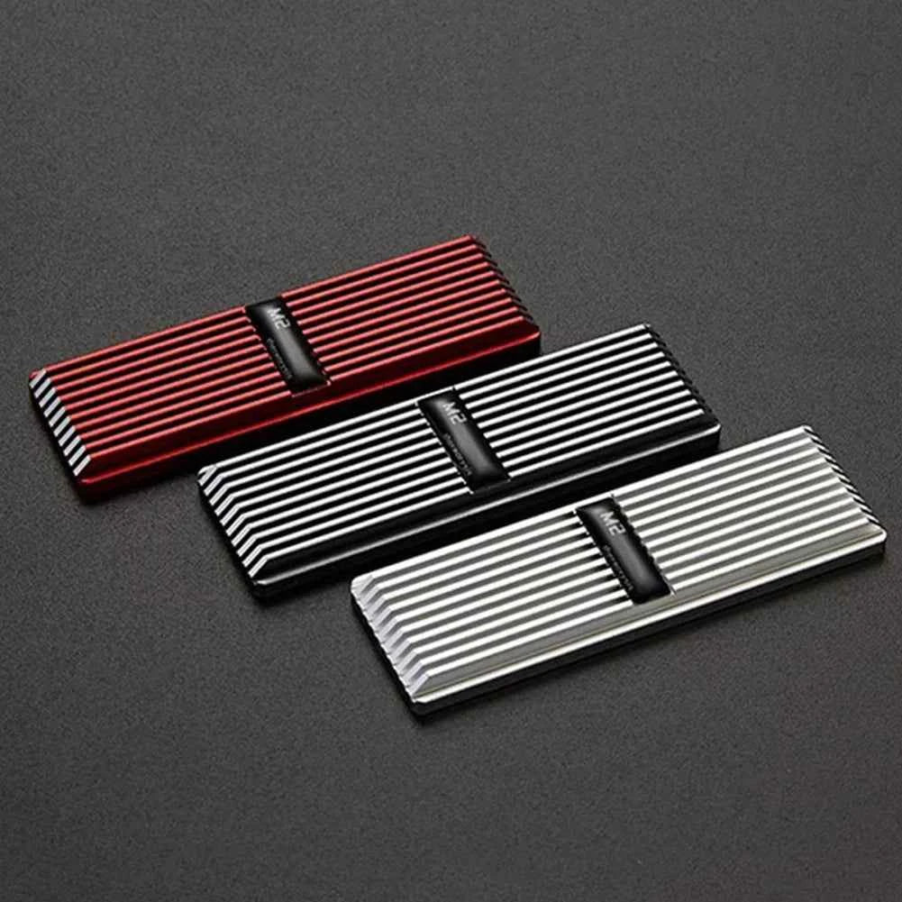 M.2 NVME 2280 Solid State Hard Disk Radiator Aluminum M.2 SSD Heat Sink M.2 SSD Cooler With Thermal Pad For PS5 Desktop PC