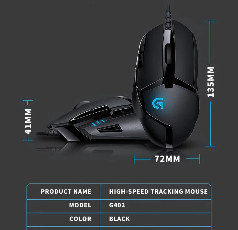 [Limited-time Discount] Logitech G402/M100R/G102 Gaming Mouse - The Perfect Time to Purchase!