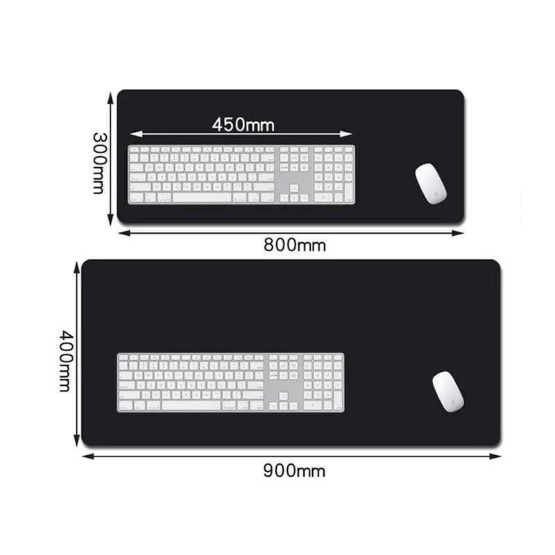 Japanese Black Waves Mouse pad Professional E-sports gamers speed pc Gaming Rubber keyboard notbook desk mat mousepad 800X300