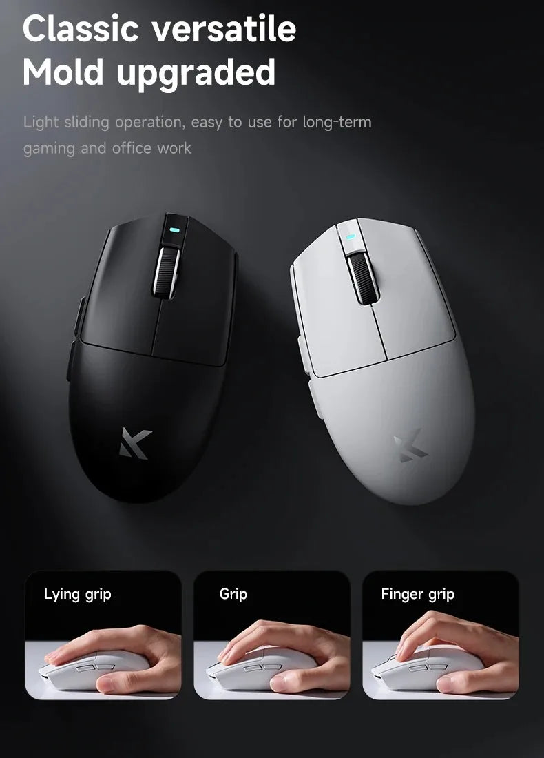 MCHOSE G3 V2 Wireless Gaming Mouse E-sports Lightweight Three Mode Bluetooth PAW3311 High Performance 800mAh Office 59g Mouse