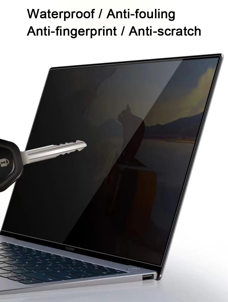 Privacy Protection Film For Huawei MateBook D14 D15 X Pro 14.2 MagicBook Pro 16.1 13 14 15.6 Inch Anti-peep/spy Screen Protector
