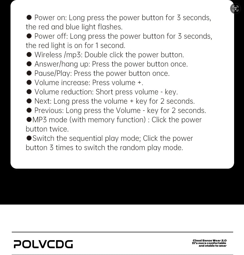 POLVCDG bone conduction earphones IPX8 waterproof 32GB memory Bluetooth 5.4 silicone material 2024 new product X16