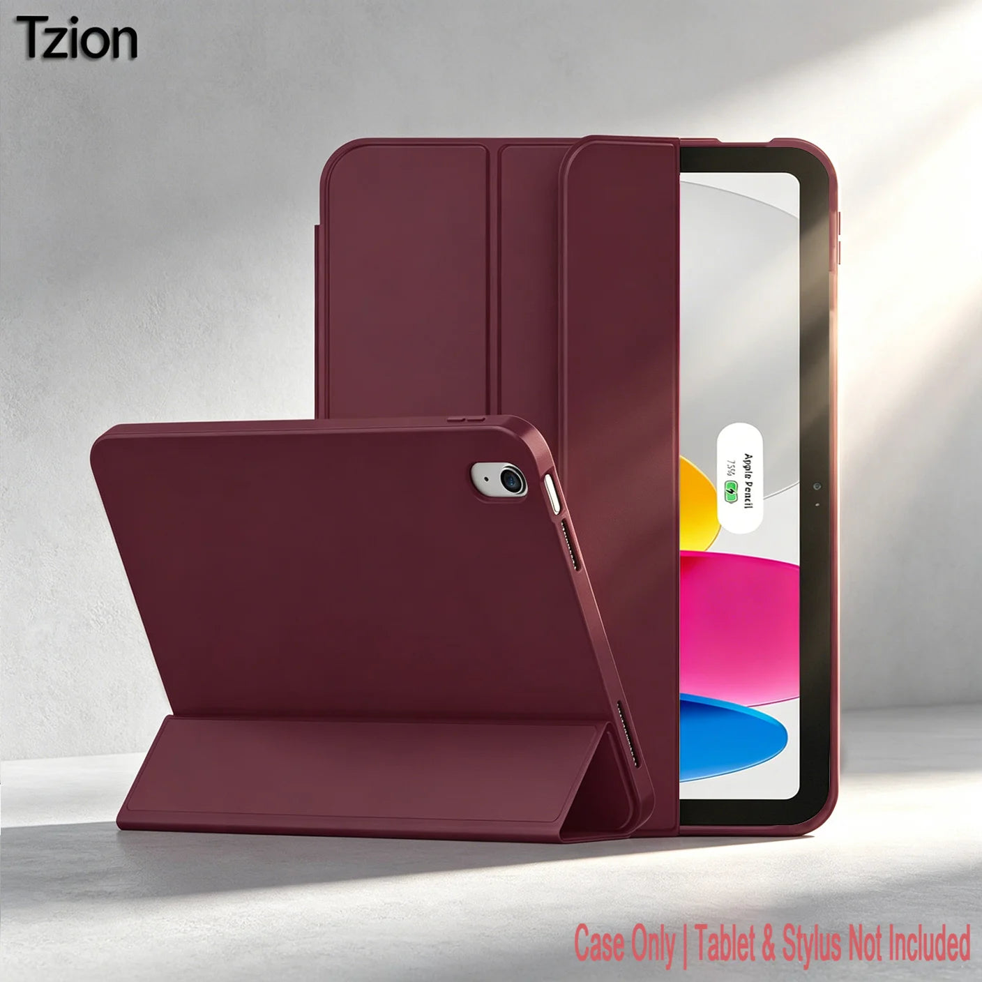 Case for iPad 10th Gen 2022/(A16) 11th Gen 2025, Trifold Stand Smart Cover for iPad 10.9/11 inch,Soft TPU Back, Auto Wake/Sleep