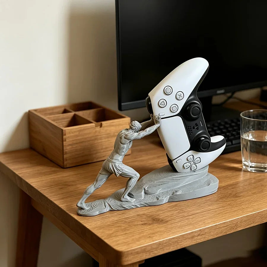 3D Print Universal Controller Stand Holder Portable Handle Holder Desktop Organizer Compact Stylish Rack for Home Office Use