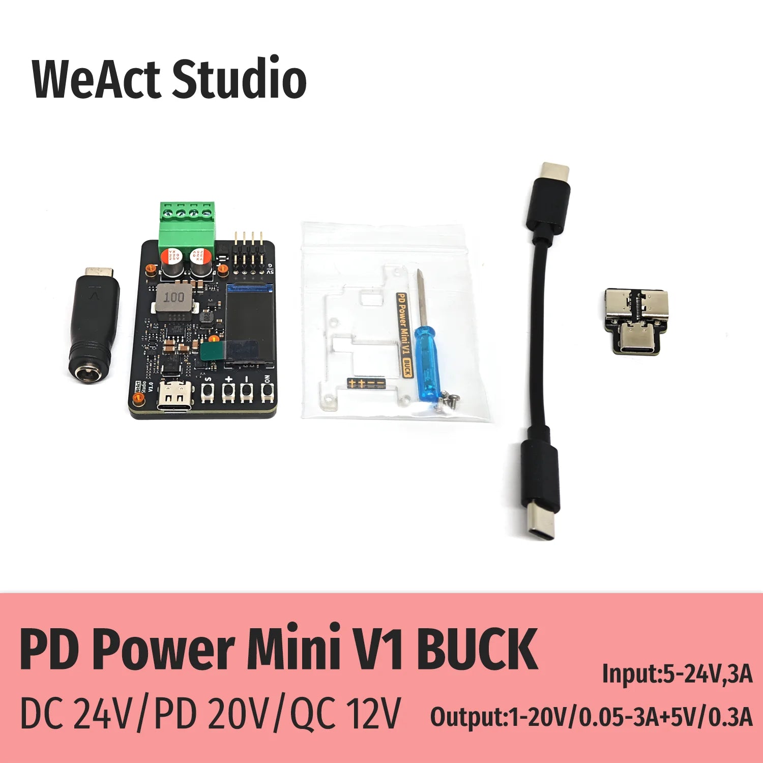 Mini DC Power Supply Lab Power Supply Adjustable 20V 3A Switching power supply Portable Digital Bench Power Supply ﻿