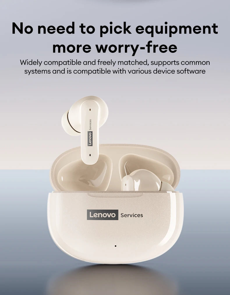 Choice Lenovo Wireless Earphones Bluetooth 6.0 Low Latency Gaming Headset Sport Earbuds XT88Plus Business Headphone 300mAh LE202