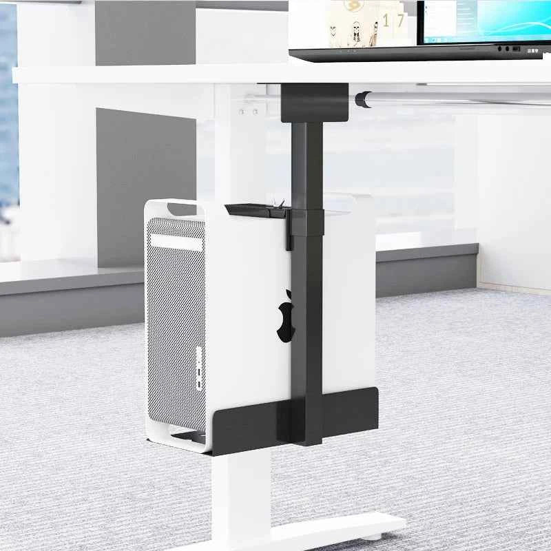 CP-02 30kg Computer CPU Stand Mainframe Hanger Host Box Stand Universal PC Case Holder Under Desk Wall Side width height Adjust