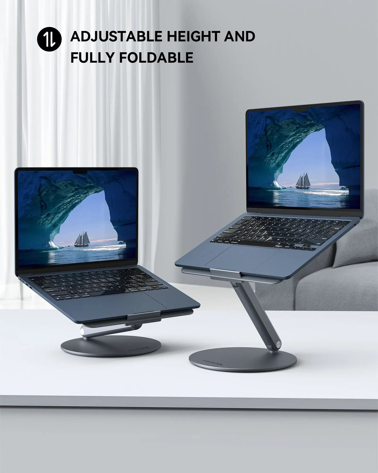 LULULOOK Laptop Stand (360° Rotating & Foldable) - WinSupport Tech