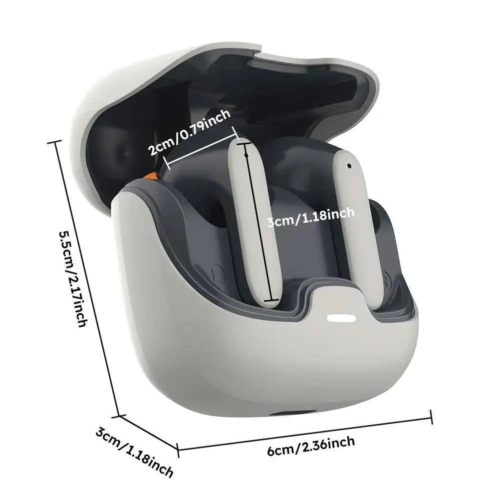 5.4 Bluetooth TWS Wireless Bluetooth Earphones Ultra-low Latency Dual Microphone ENC Noise Cancelling in Ear Bluetooth Earphones