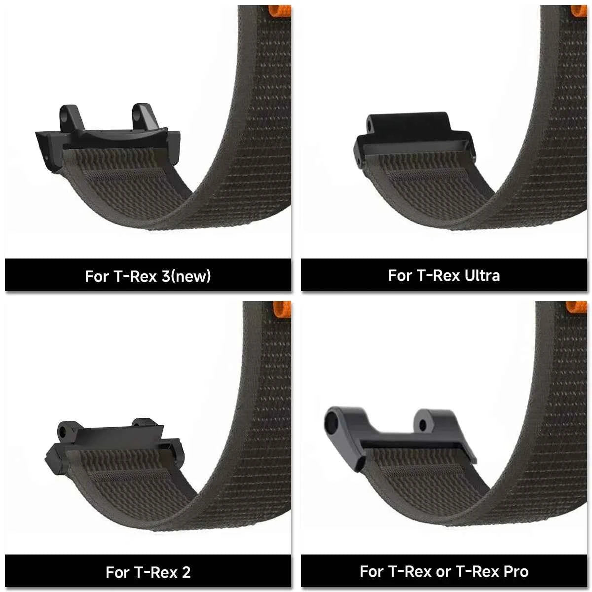 Trail Loop Nylon Strap For Huami Amazfit T-REX 3/2 Smart Watch Band Sports Bracelet For Xiaomi Amazfit T-Rex/T Rex Pro 2 Correa