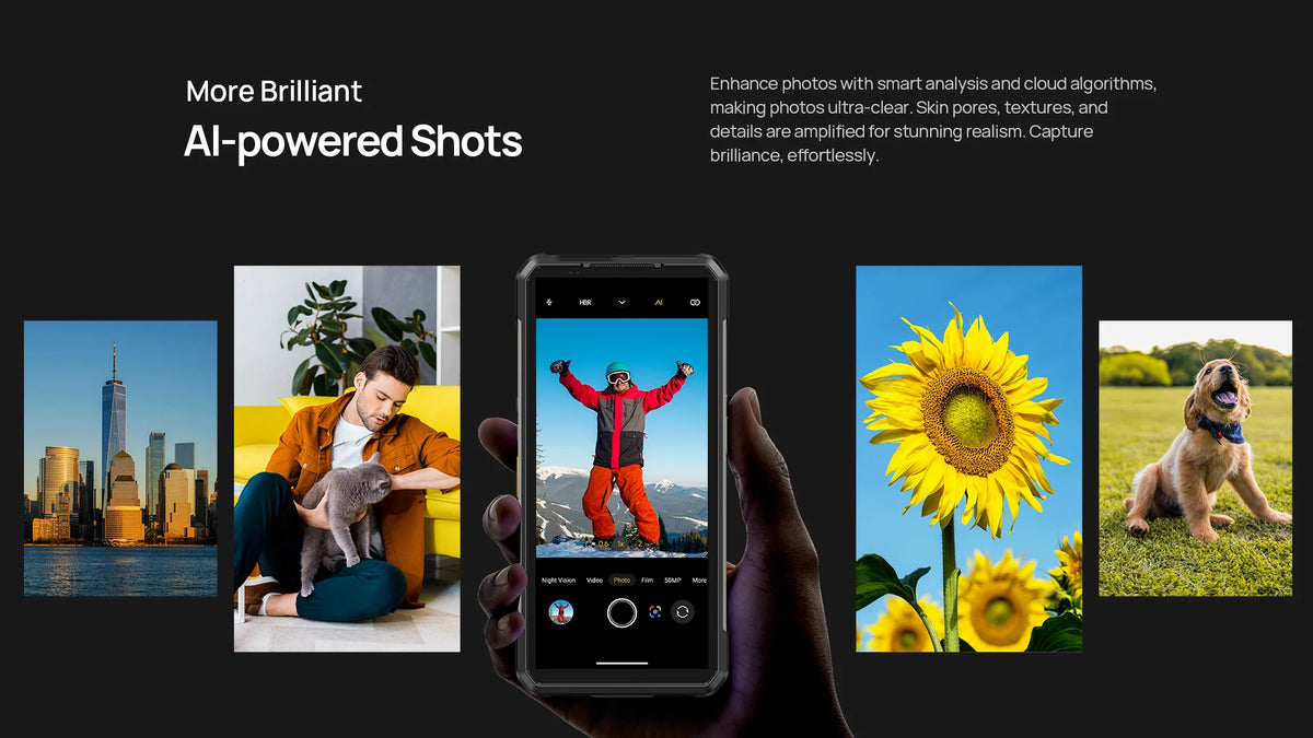Ulefone Armor 34 Pro Plus 5G AI Rugged Phone  6.95