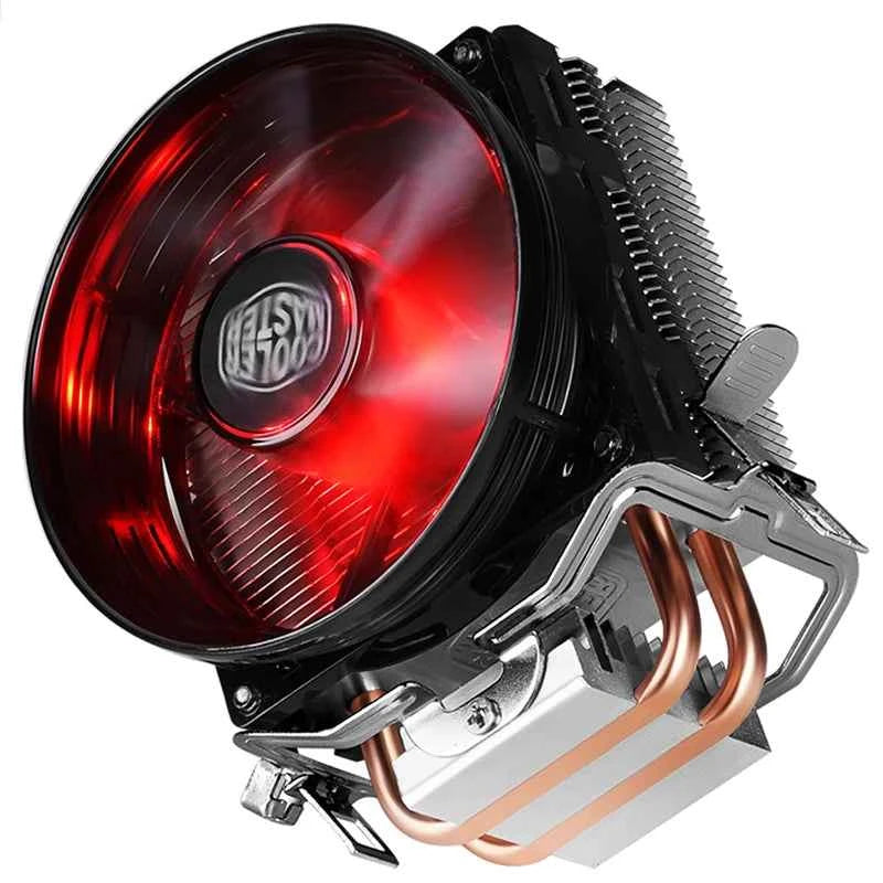 Cooler Master T20 CPU Cooler, 2 Heat Pipe CPU Processor Radiator for LGA 775/1150/1151/1155/1156/1200 AMD AM4