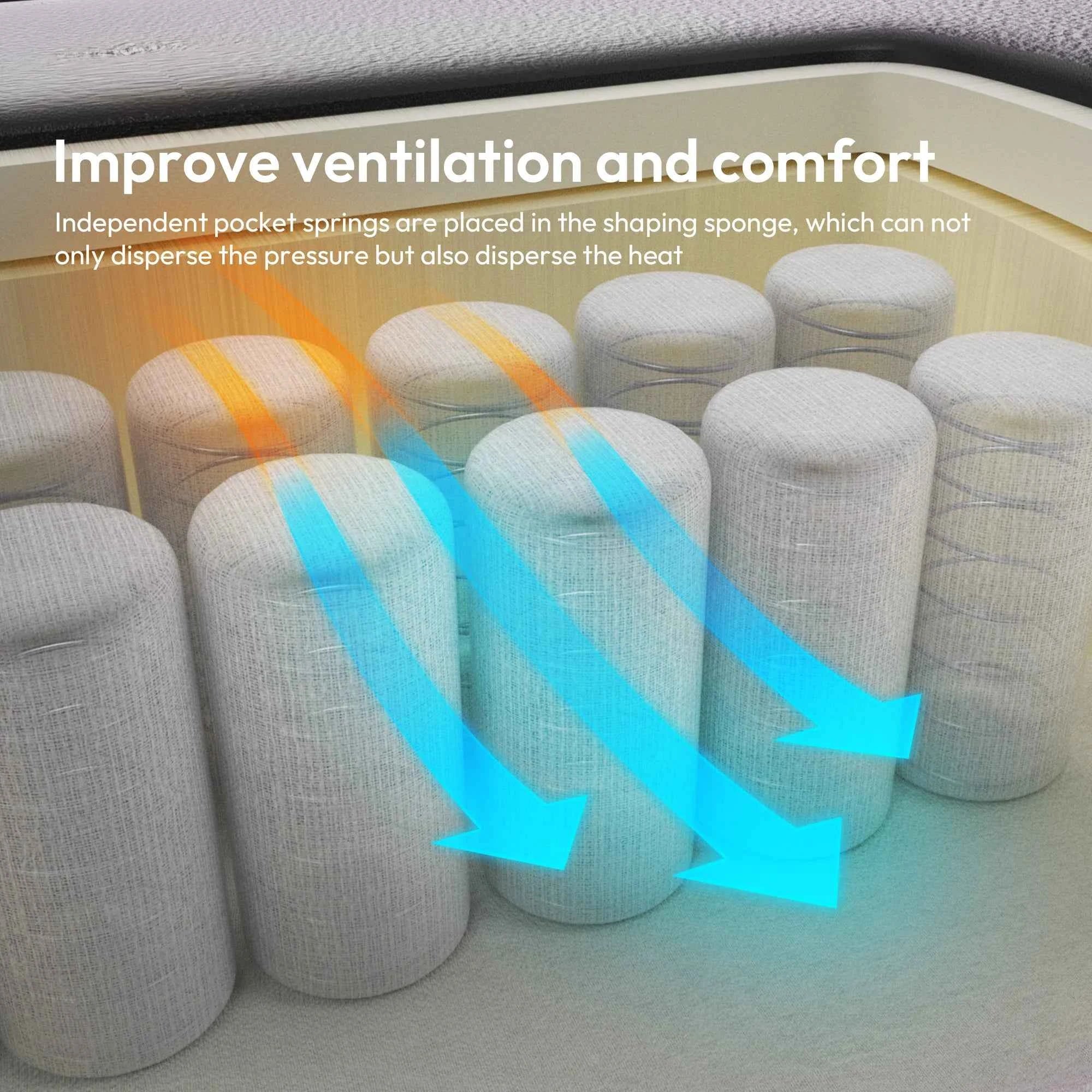 Dowinx Gaming Chair with Pocket Spring Cushion, Ergonomic Computer Chair High Back, Reclining Game Chair Pu Leather 350LBS