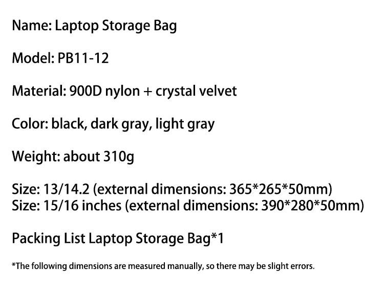 Dormin Shockproof Laptop Crossbody Bag – Protective Sleeve with Adjustable Strap & Handle for MacBook Air 13”, MateBook 14, Lenovo, Huawei