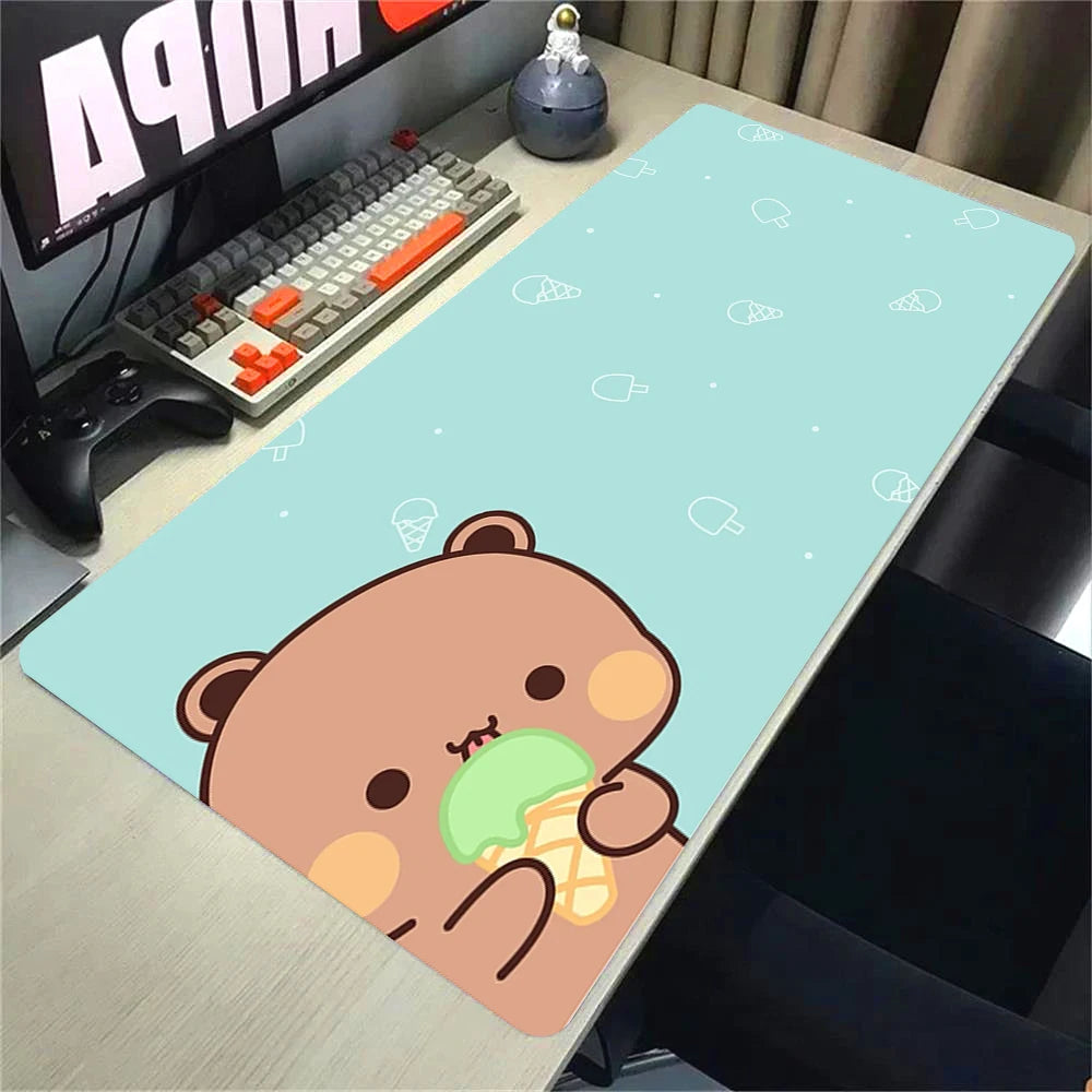 Bubu Dudu Gamer Deskmat Xxl Mouse Pad Anime Computer Table Mat Pc Gaming Accessories Mousepad Large Mats Office Mause Pads Setup