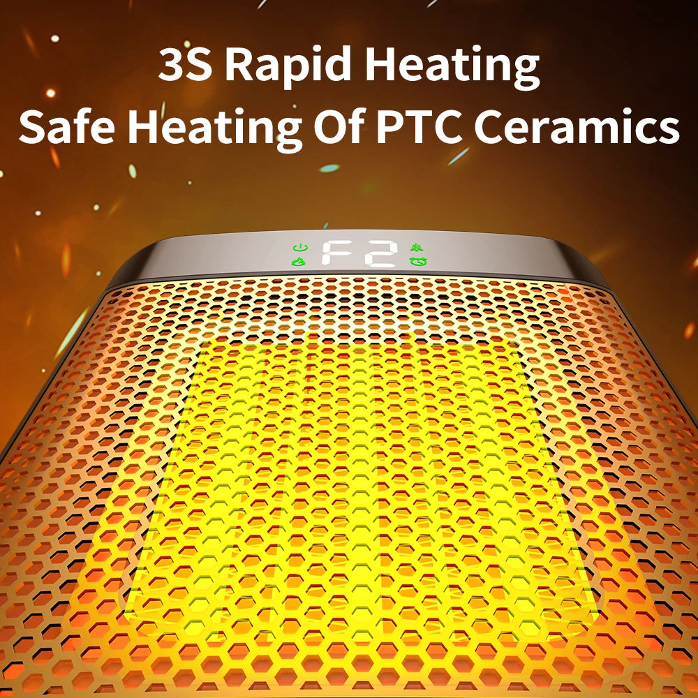 Portable Electric Heater For Heater Desktop Heaters Saving For Office Space PTC Ceramic Room Heater Warmer Machine for Winter