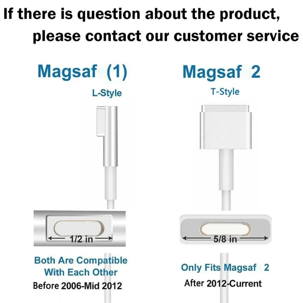 L 85W Charger for macbook pro15