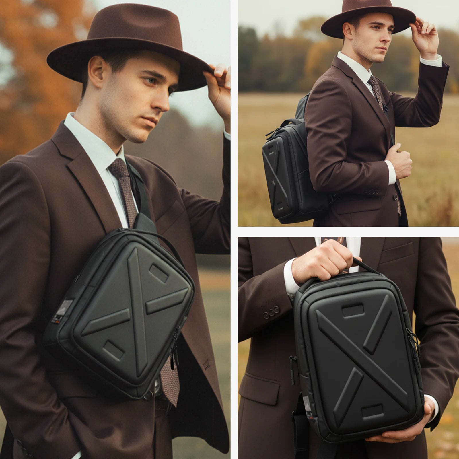 Besnfoto Waterproof Hardshell Camera Backpack for Sony A7 II/III/IV/R/V & Canon R100/R50 | DSLR SLR Mirrorless