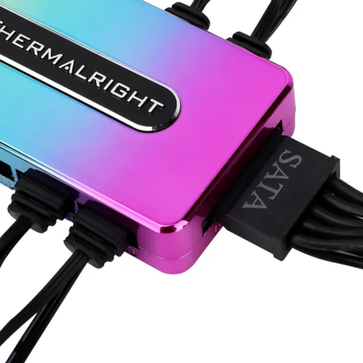 Thermalright TL-ARGB HUB Controller REV.A 10 port ARGB Lighting Hub SATA powered ARGB signal sync