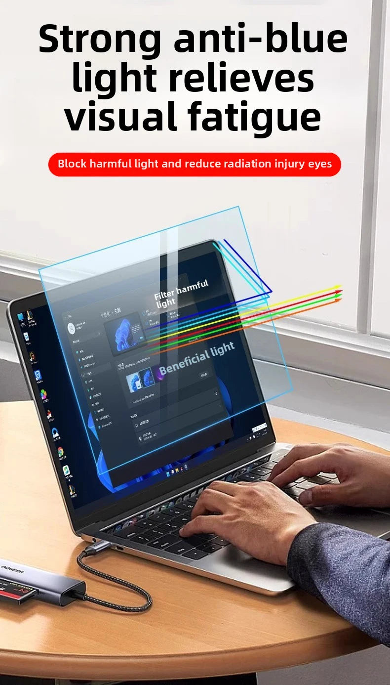 Suitable for 13.3-inch Lenovo Yoga Book9 13IMU9 computer screen film HD anti-reflective anti-blue anti-peeping protective film