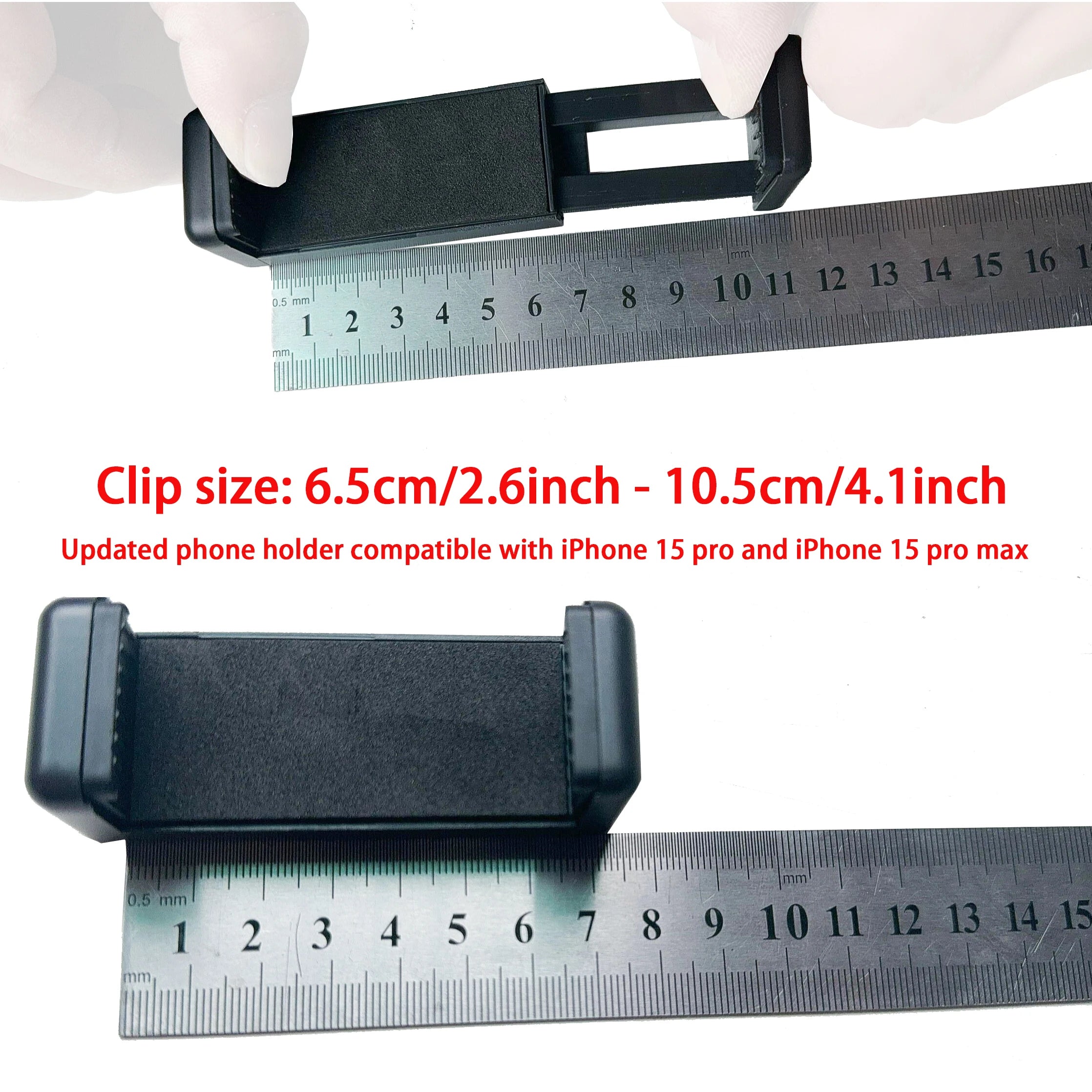 FOSOTO FT-Y9 28 Inch Led Lash Light Half-Moon Shaped Fill Lamp Light With Lamp Holder For Tattoo Beauty Salon Eyelash Haircut