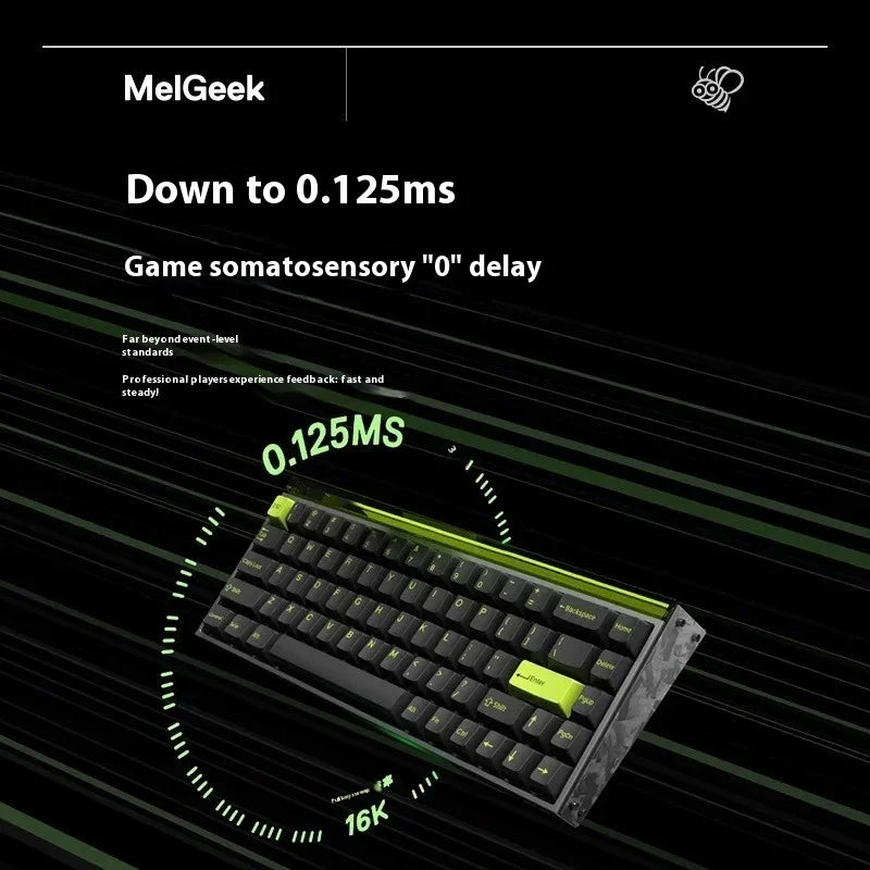 Melgeek MADE68UItra+ Magnetic Switch Keyboard Aluminium Alloy E-Sports Gaming Keyboard Custom Rgb Hot Swap Gamer Valorant CS - WinSupport Tech