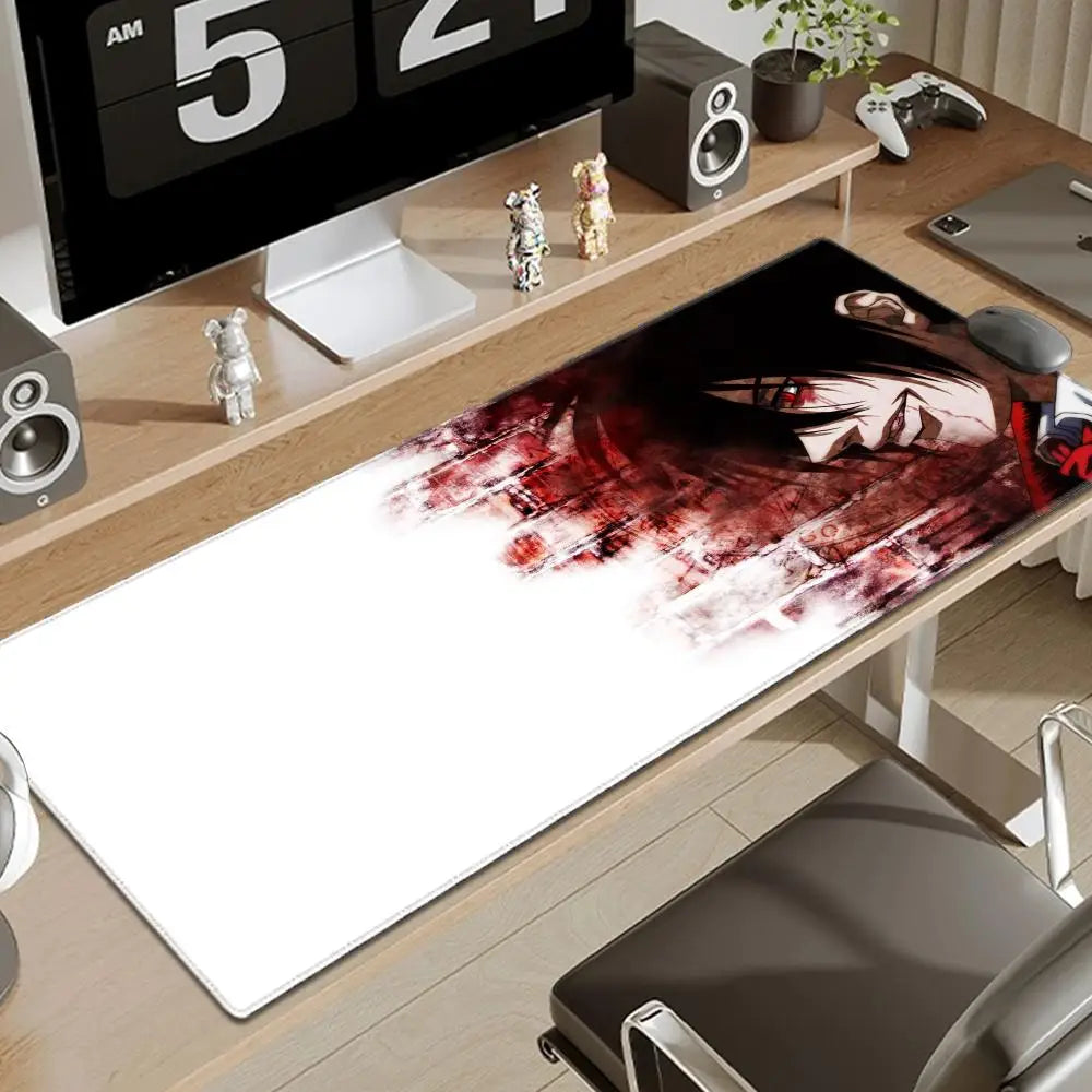 Anime Hellsing Alucard Mousepad Pad Gamer Carpet Computer Mouse Pad Anime Gaming mouse pad High Quality Game Mouse pad gift csgo