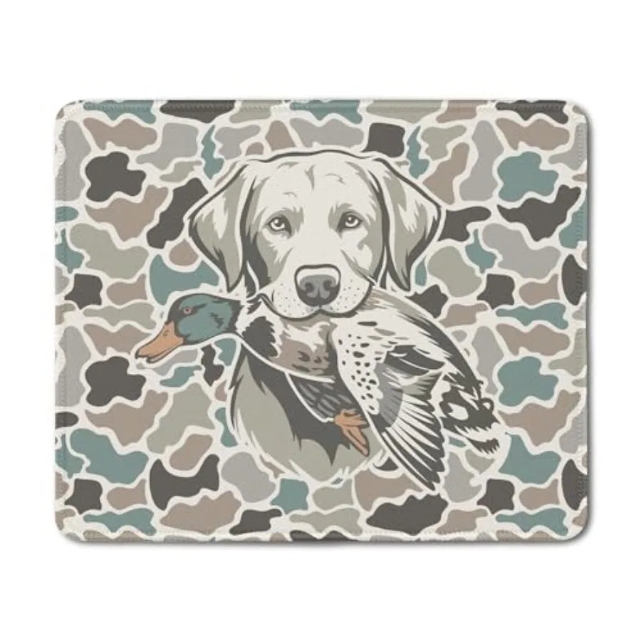 Mallard Duck Camo Mouse Pad, Duck Hunting Hunter Gifts, Camo Wildlife Mouse Pads Mousepad for Home Office Dorm Computers Laptop